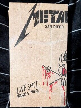 Metallica Live Concerts VHS